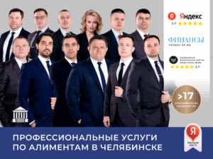 Профессиональные услуги по алиментам в Челябинске